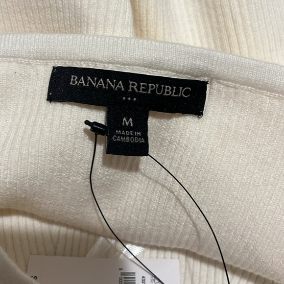 NWT Banana Republic Sweater Strapless Top - Picture 5 of 5